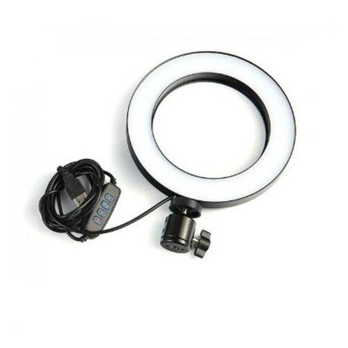 LED лампа для селфи кольцевая MHZ 12Вт с USB 26 см (ZE35010133) MHZ. фото №8