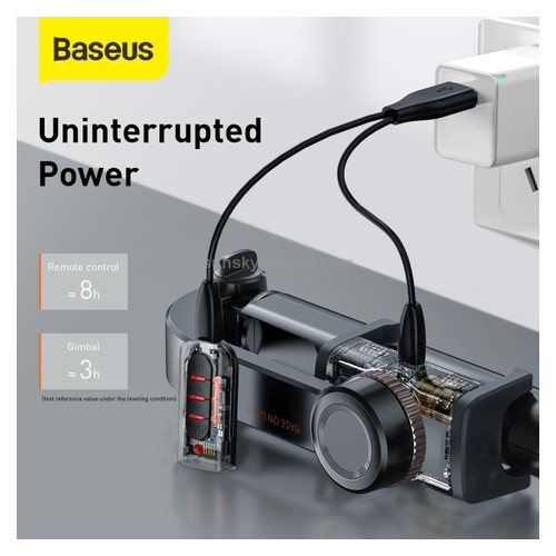 Монопод-штатив Baseus Lovely Uniaxial Bluetooth Folding Stand Selfie Stabilizer Black SULH-01 фото №2