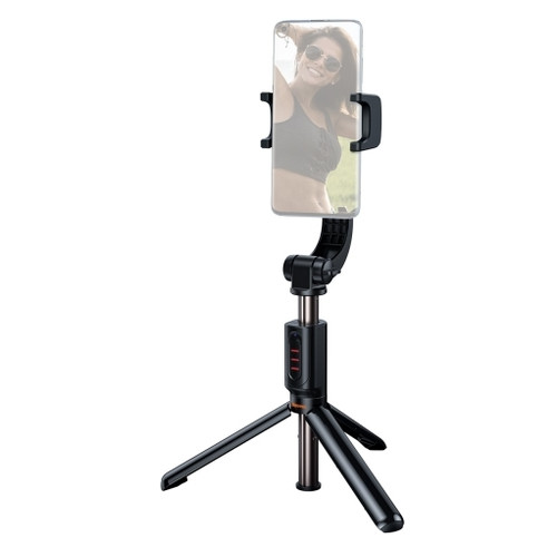 Монопод-штатив Baseus Lovely Uniaxial Bluetooth Folding Stand Selfie Stabilizer Black SULH-01 фото №1