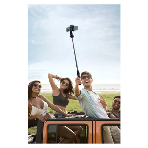 Монопод-штатив Baseus Lovely Uniaxial Bluetooth Folding Stand Selfie Stabilizer Black SULH-01 фото №6