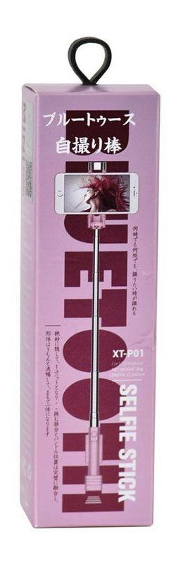 Монопод для селфи Remax XT-P01 Selfi stick Bluetooth Pink фото №3