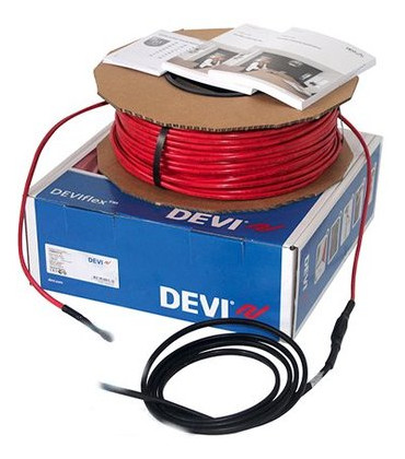 Двожильний нагрівальний кабель Devi Flex 18T 7 м (140F1235) фото №1