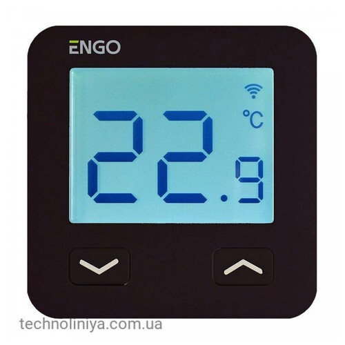 Інтернет-термостат Engo E10B230WiFi чорний фото №2