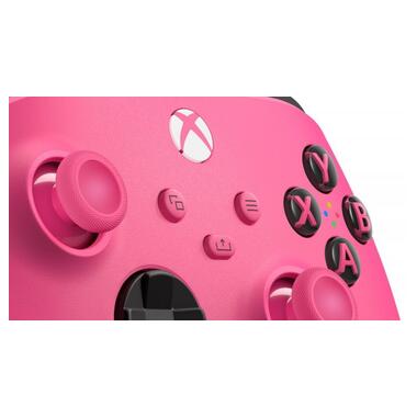 Геймпад Microsoft Xbox Core Wireless Gaming Controller Deep Pink (QAU-00082) фото №6