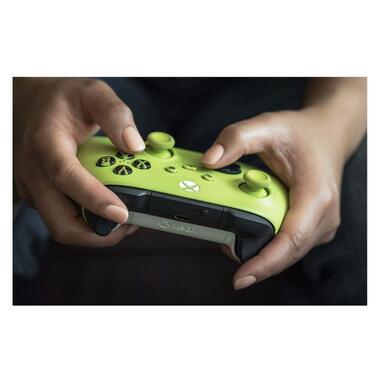 Геймпад Microsoft Xbox Core Wireless Gaming Controller Series XS Electric Volt (QAU-00021) фото №7