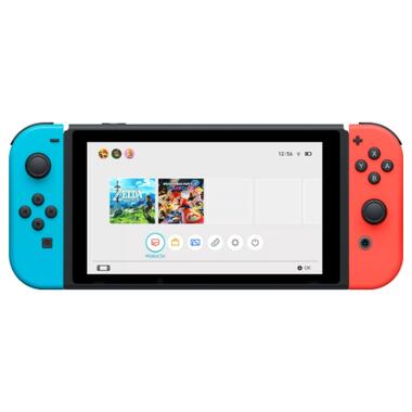 Ігрова консоль Nintendo Switch неоновий червоний/неоновий синій (45496453596) фото №8