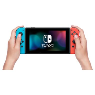 Ігрова консоль Nintendo Switch неоновий червоний/неоновий синій (45496453596) фото №1