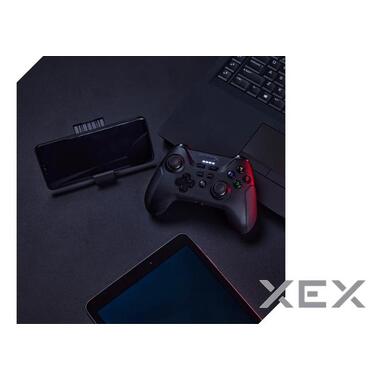 Геймпад HyperX Clutch cross-platform WL/BT/USB-A черный (516L8AA) фото №10