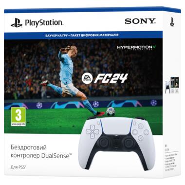 Геймпад Sony PlayStation 5 Dualsense White EA SPORTS FC24 фото №4