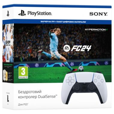 Геймпад Sony PlayStation 5 Dualsense White EA SPORTS FC24 фото №3