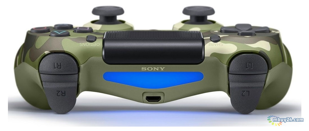 Бездротовий геймпад Sony PlayStation Dualshock v2 Green Cammo фото №3