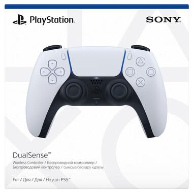 Геймпад бездротовий PlayStation 5 Dualsense White (9399902) фото №2