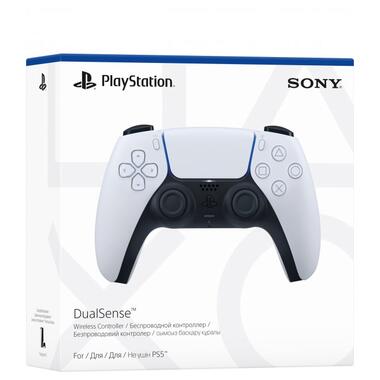 Геймпад бездротовий PlayStation 5 Dualsense White (9399902) фото №10