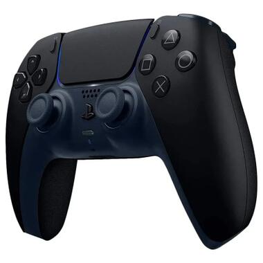 Геймпад Sony Playstation DualSense Bluetooth PS5 Midnight Black (USB-C кабель) (1000051651) фото №3