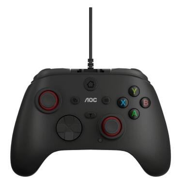 Геймпад AOC GC100 USB Black (GC100B/LA) фото №1