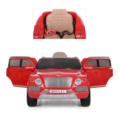 Дитячий електромобіль Huada Toys Джип Bentley червоний 2158K фото №1