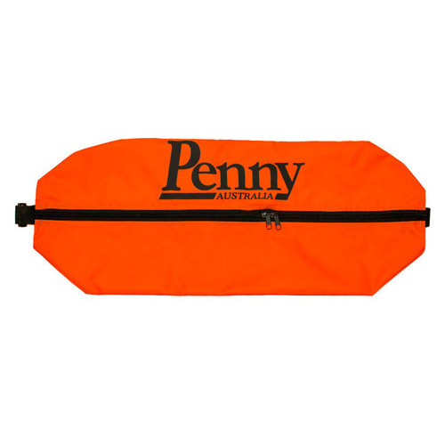 Сумка чехол для пенниборда Penny 22 оранжевый с черным принтом  фото №1