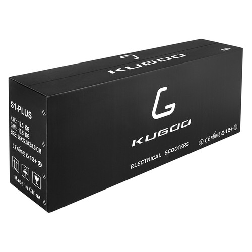 Электросамокат Kugoo S1 Plus JiLong Black фото №10
