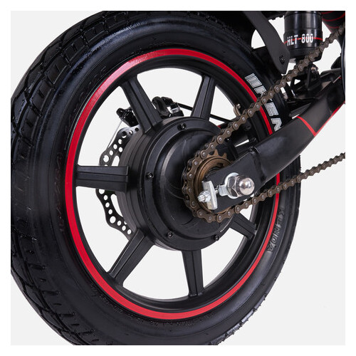 Электровелосипед Proove Model Sportage черно-красный фото №3