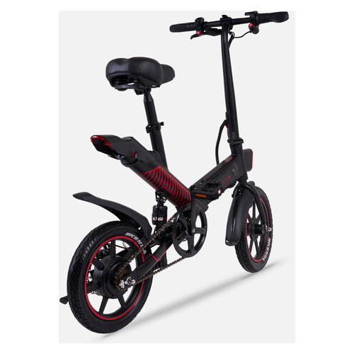 Электровелосипед Proove Model Sportage черно-красный фото №6