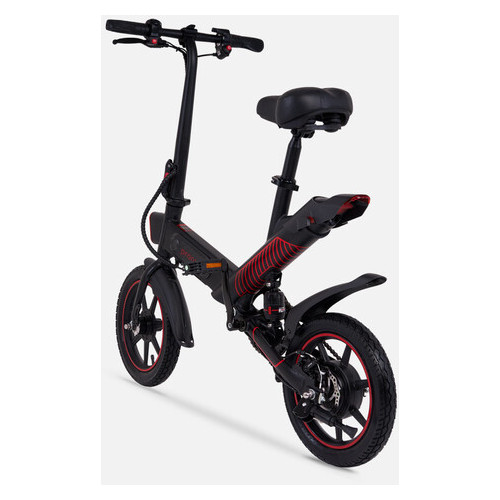 Электровелосипед Proove Model Sportage черно-красный фото №7