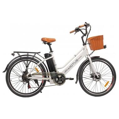 Електричний велосипед Motus City 26 білий (M-12920151) фото №1