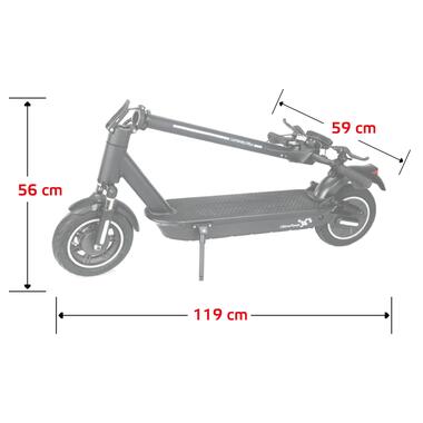 Электроскутер W-TEC Lambreto Max II 10” (25545) фото №7