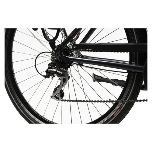 Електровелосипед міський Devron 28120 срібний (2208120VA74977) фото №3