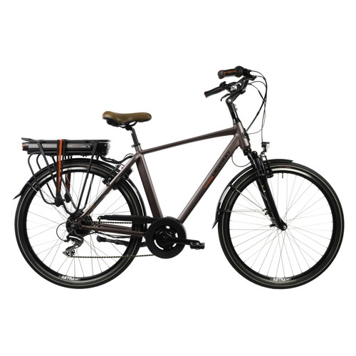 Електровелосипед міський Devron 28221 28 - model 2022/19 - Коричневий (2208221VA74942) фото №1