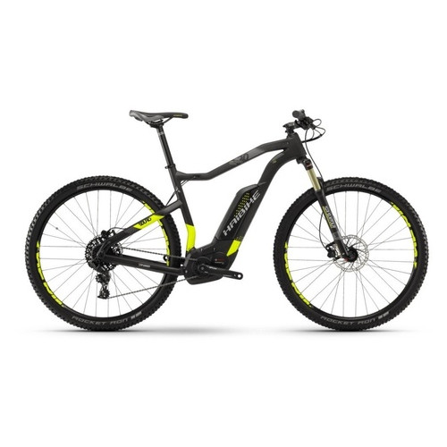Електровелосипед Haibike SDURO HardNine Carbon 8.0 500Wh біло-чорно-жовтий фото №1