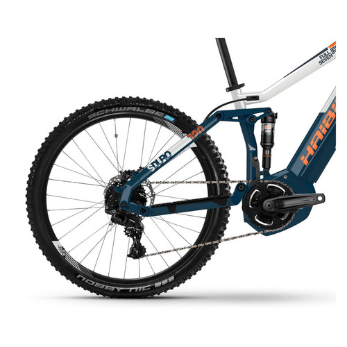 Электровелосипед Haibike SDURO FullSeven 5.0 500Wh 27,5 рама M сине-бело-оранжевый, 2019 фото №5