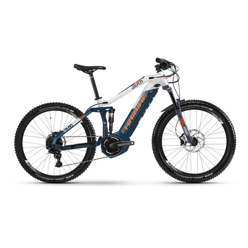 Электровелосипед Haibike SDURO FullSeven 5.0 500Wh 27,5 рама M сине-бело-оранжевый, 2019 фото №1
