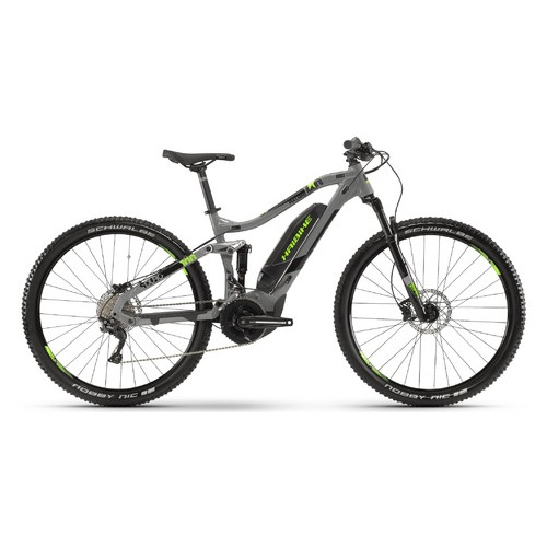 Электровелосипед Haibike SDURO FullNine 4.0, 500Wh 20 s. Deore19 HB YCS 29 рама M серо-черно-зеленый,2019 фото №1