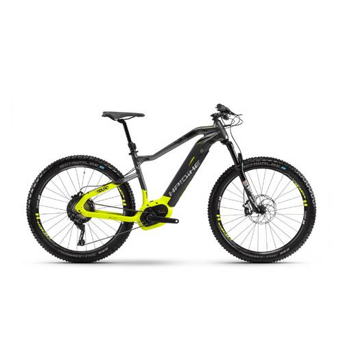 Електровелосипед Haibike SDURO HardSeven 9.0 500Wh титан-чорно-жовтий фото №1