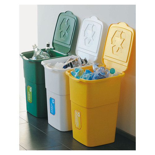 Набір баків для сміття для сортування сміття ECO 3 фото №3