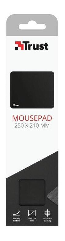 Ігрова поверхня TRUST Mouse Pad M Black (250*210*3 мм) (24193) фото №3