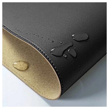Коврик для мыши Xiaomi MiiiW Leather Cork M Black (MWMLV01-PMP01-M) фото №3
