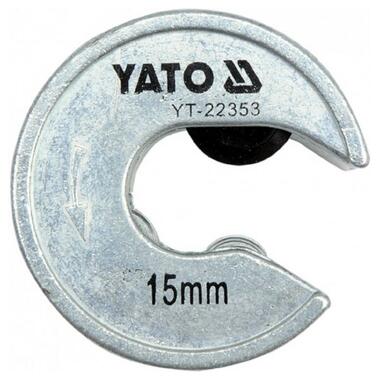 Труборіз роликовий Yato для труб 15мм (YT-22353) фото №1