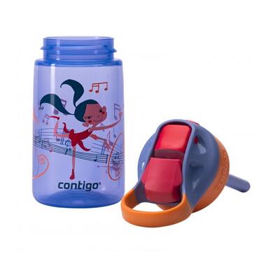 Пляшка для води дитяча Contigo Gizmo Flip 420 мл Wink Dancer фото №6