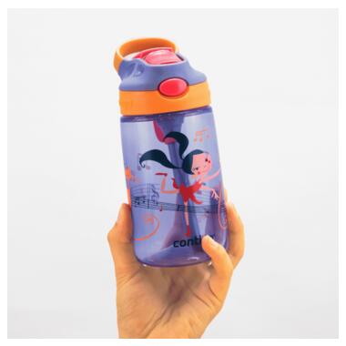 Пляшка для води дитяча Contigo Gizmo Flip 420 мл Wink Dancer фото №8