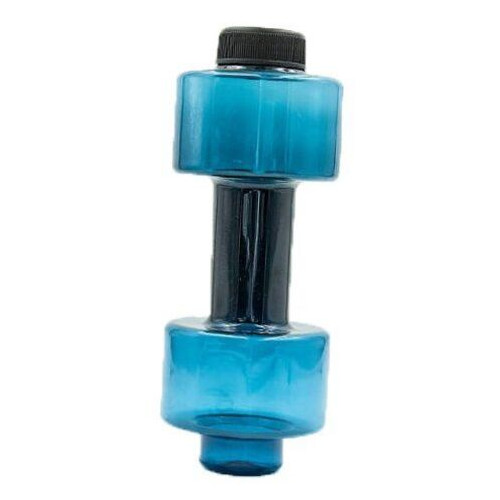 Пляшка для води Гантель FI-7153 600мл Синій (09429015) фото №1