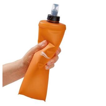 Складана силіконова пляшка для води 0,5L Crivit помаранчева фото №3