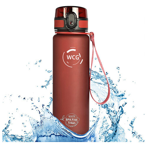 Пляшка для води WCG Red 0.5 л фото №1