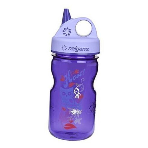 Пляшка Nalgene Grip-n-Gulp 350мл ФіолетовийСова (09273008) фото №1