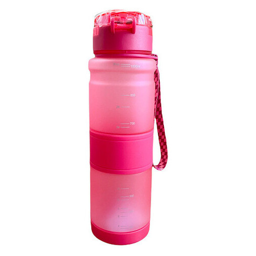 Пляшка для води LifeFLUX Upstyle Zorri Тритан 1 літр світло-червоний (1805-2019) фото №3