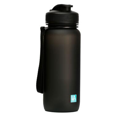 Бутылка для воды Line Art Flores 650 мл черный (60014218LA-01) фото №1