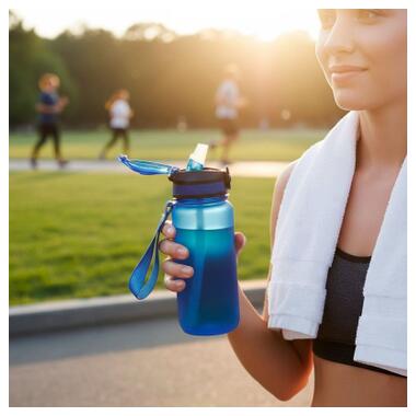 Бутылка для воды Line Art Merlo 600 мл синий (60013818LA-03) фото №6