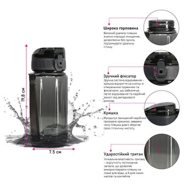 Бутылка для воды Line Art Paran 600 мл серый (60014018LA-07) фото №5