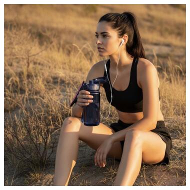 Бутылка для воды Line Art Paran 600 мл темно-синий (60014018LA-44) фото №6