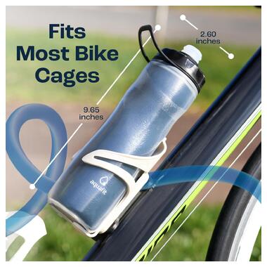 Бутылка для воды AQUAFIT Cycling Bicycle 590 мл Mountains фото №4